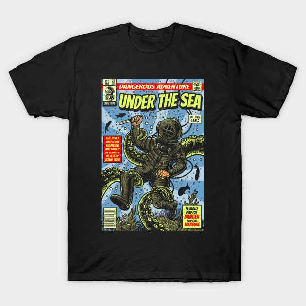 Under The Sea T-Shirt by emirez